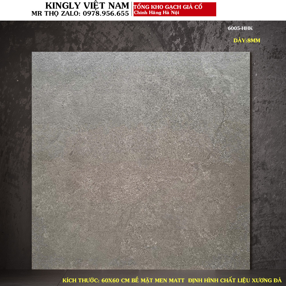 Gạch lát sân giả cổ 60x60 6005